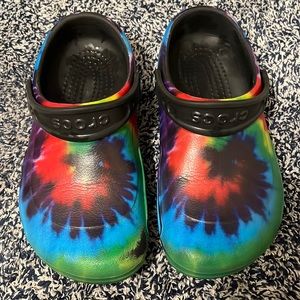 Crocs bistro tie dye